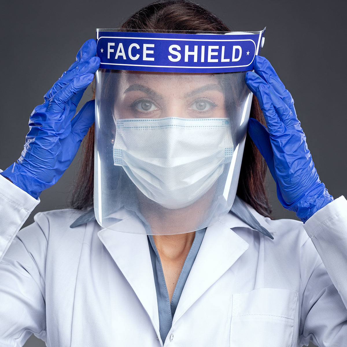 Full Face Protective Isolation Face Shield