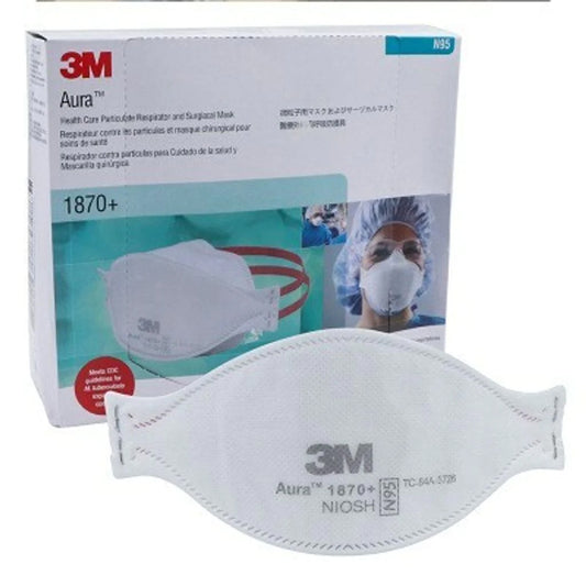 3M™ Aura™ Health Care Particulate Respirator and Surgical Mask 1870