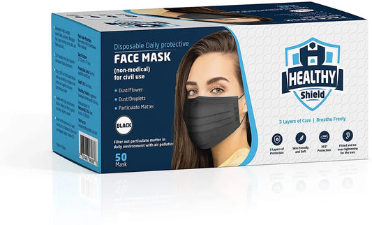 Healthy Shield Disposable Face Mask