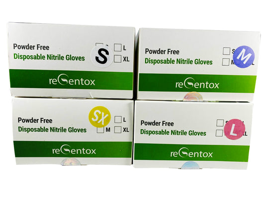 Regentox Disposable Powder Free Gloves